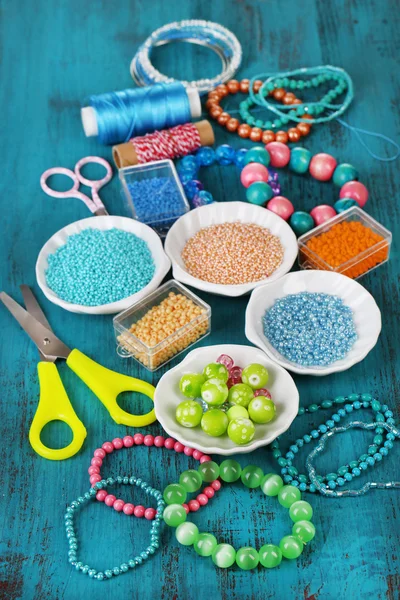 Materials for manufacture of jewelry — Stock Photo, Image