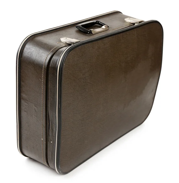 Vintage old travel suitcase — Stock Photo, Image