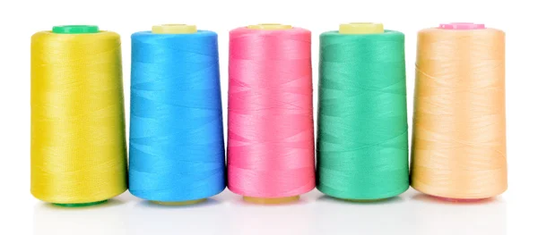 İş parçacığının renkli skeins — Stok fotoğraf