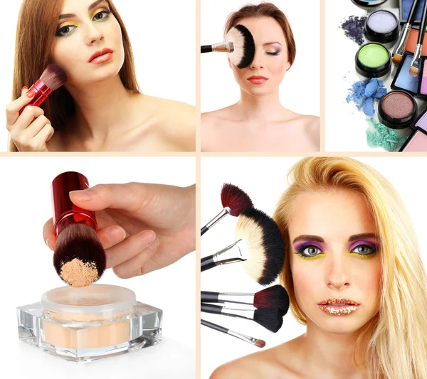 Woman cosmetics makeup Stock Photos, Royalty Free Woman cosmetics