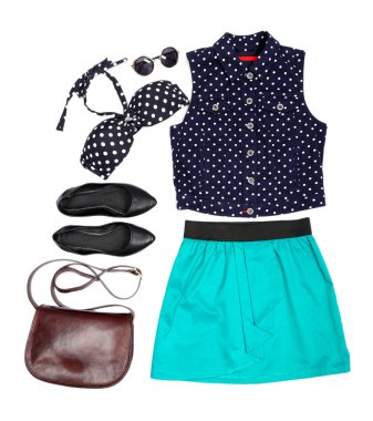 Giysi ve kadın kıyafeti aksesuarları