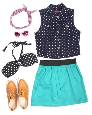 Giysi ve kadın kıyafeti aksesuarları