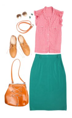 Giysi ve kadın kıyafeti aksesuarları