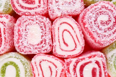 lezzetli Türk lokumu arka plan