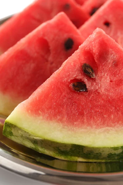 Fresh slices of watermelon, close up — Stock Photo, Image