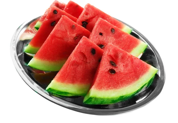 Fresh slices of watermelon, close up — Stock Photo, Image