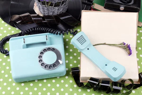 Retro stary telefon — Zdjęcie stockowe