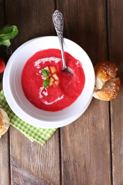 Zupy gazpacho — Zdjęcie stockowe