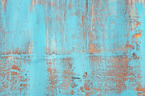 Modré staré dřevěné pozadí — Stock fotografie