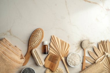 Spa tedavileri için aksesuarlar. Vücut bakımı