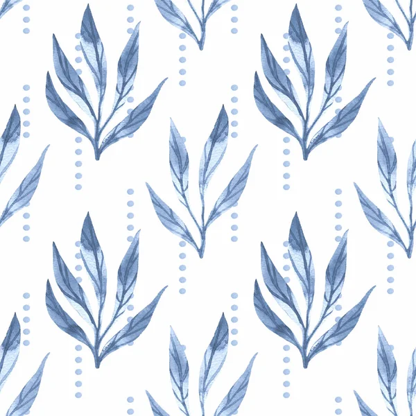 Sulu boya deseni bırakır. El çizimi suluboya. Bahar doğası arka planı.