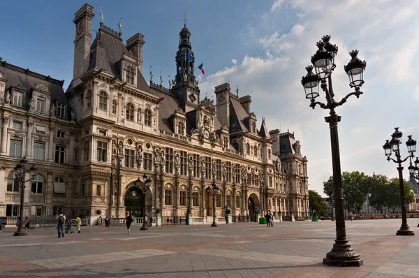 Hotel de ville in Parijs — Stockfoto