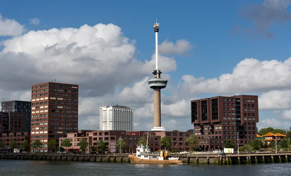 Gözlem Kulesi euromast Rotterdam — Stok fotoğraf