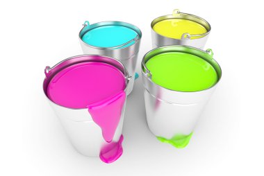 Beyaz arka plan üzerinde izole kırmızı boya splash resmini