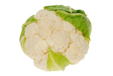 beyaz izole taze yeşil salata