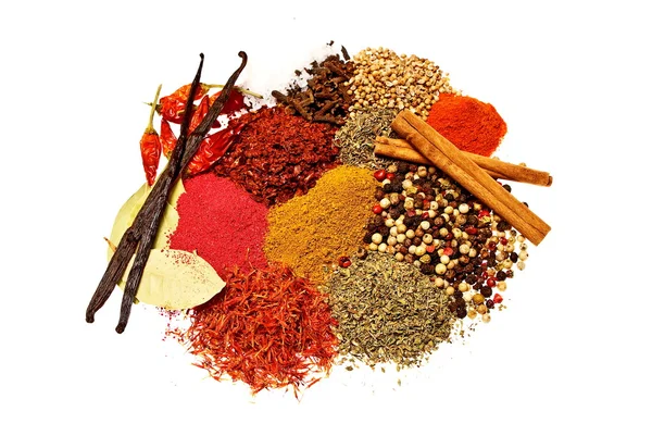 Ingredientes de cozinha, especiarias — Fotografia de Stock