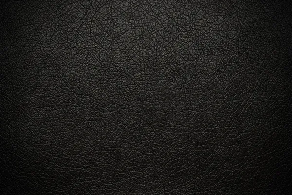 Black leather background — Stock Photo, Image