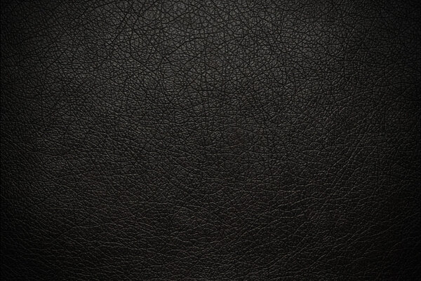 Black leather background