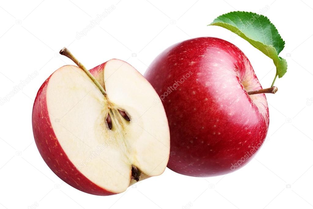 a half apple