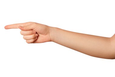 Beyazlar üzerinde el ele izole