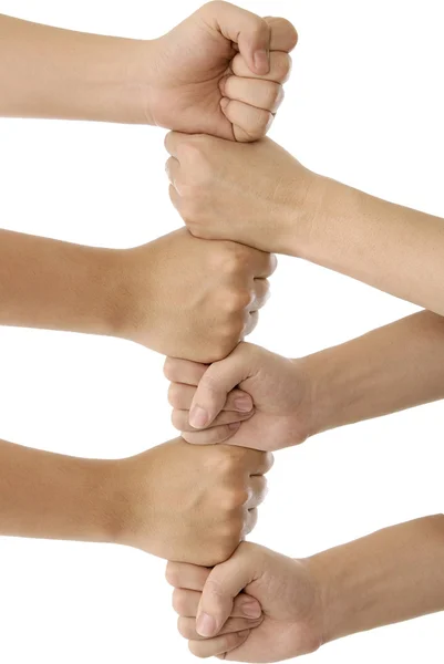 Many Handful on top of each other — Stock Photo, Image