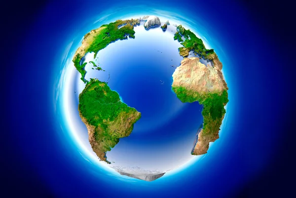 Ökologie und Reinheit des Planeten Erde — Stockfoto