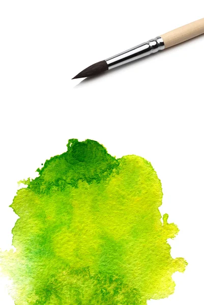 Brush and paint scratch — Stock Photo, Image