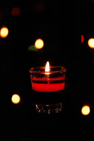 Set of lighting candles — Stock Photo, Image