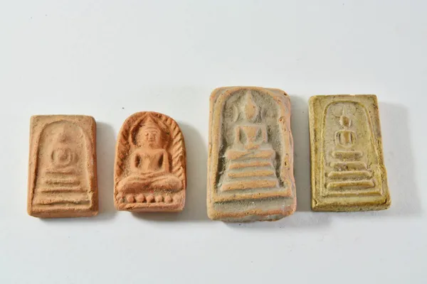 Kleines Buddha-Bild als Amulett verwendet — Stockfoto