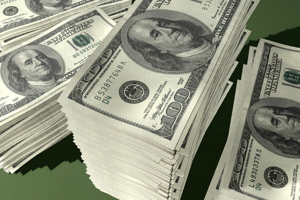 Background with money
