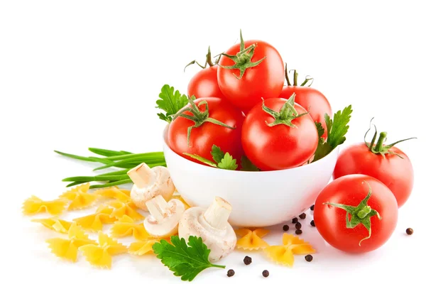 Czerwone pomidory świeże — Zdjęcie stockowe