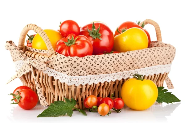 Red fresh tomatoes — Stock Photo, Image