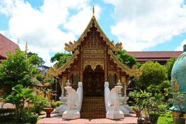 tapınakta chiang rai