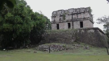 Chichen Itza Tapınağı Yucatan, Meksika.