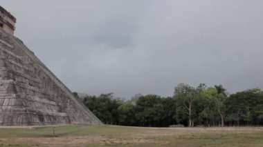 Chichen Itza Tapınağı Yucatan, Meksika.
