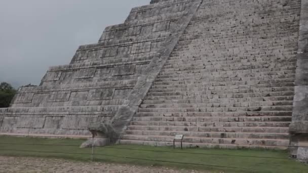 Chichen Itza Chrám Památka Yucatan Mexiko — Stock video