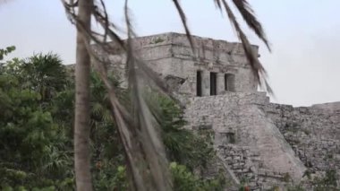 Meksika, Yucatan 'da Tulum Maya harabeleri.