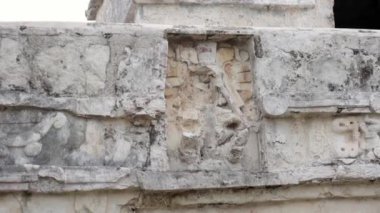 Meksika, Yucatan 'da Tulum Maya harabeleri.