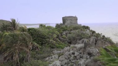 Meksika, Yucatan 'da Tulum Maya harabeleri. 