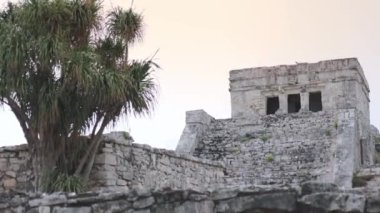 Meksika, Yucatan 'da Tulum Maya harabeleri.