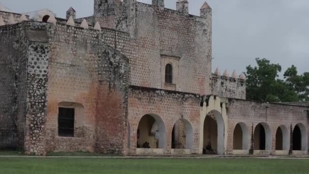 Parroquia San Bernardino Siena Valladolid Yucatán — Vídeos de Stock