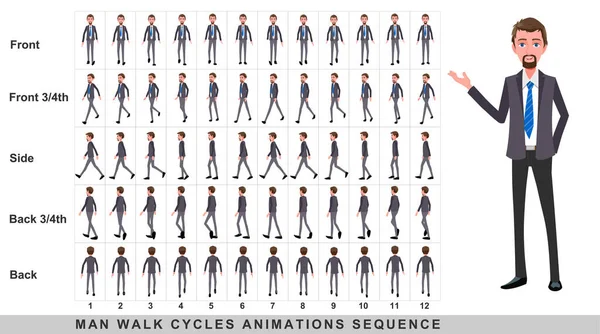 Man walking animation Stock Photos, Royalty Free Man walking animation  Images | Depositphotos
