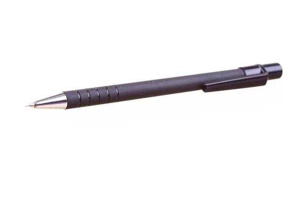 Black pencil isolated