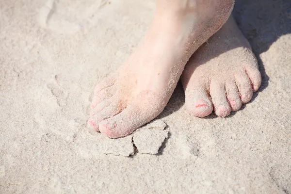 Belle gambe in acqua — Foto Stock