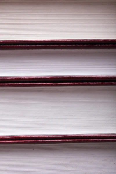 Libros de pila roja — Foto de Stock