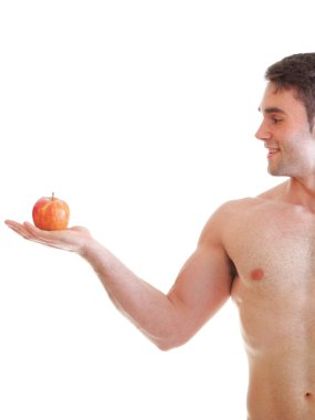 vitamin veya ilaç tablet kutuları takviyeleri adam izole sürükleyin