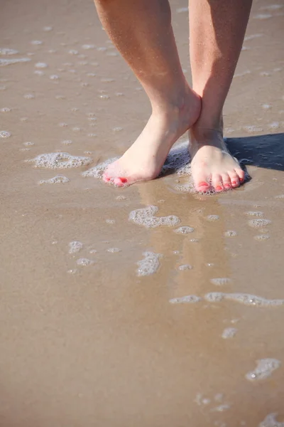 Belle gambe in acqua — Foto Stock