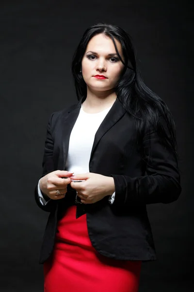 Retrato mujer de negocios moderna — Foto de Stock