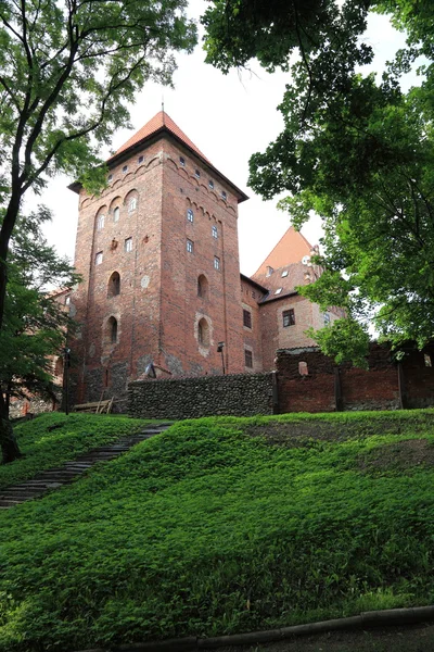 Poland old castle Nidzica — Stock Photo, Image