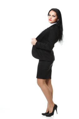 tam uzunlukta modern iş kadın portre